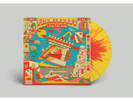 Flamingods - Levitation [Vinil Amarelo com Respingos Vermelhos] Edição Limitada