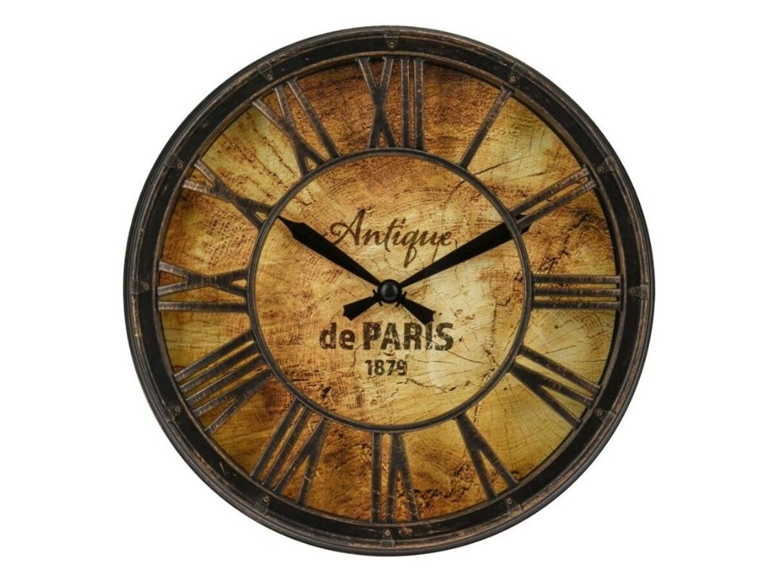 Reloj pared antique paris 21 cm
