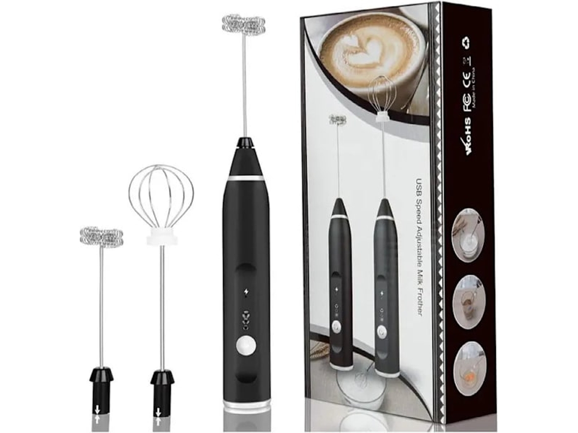 Espumador de Leite Elétrico Recarregável Usb Café, Ovos AQUAFORGE