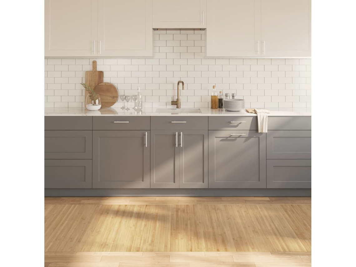 Vidaxl Tapete Retangular 100x500 Cm Bambu Cor Natural Clara