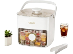 Máquina de Gelo com 48 Compartimentos, Equipada com Tampa de Botão, Feita de Materiais Próprios para Contato com Alimentos. PANOONA