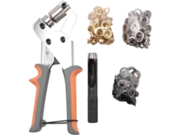 Kit Ferramentas Para Ilhós Com Manuais 10 Mm, Alicate De Pressão