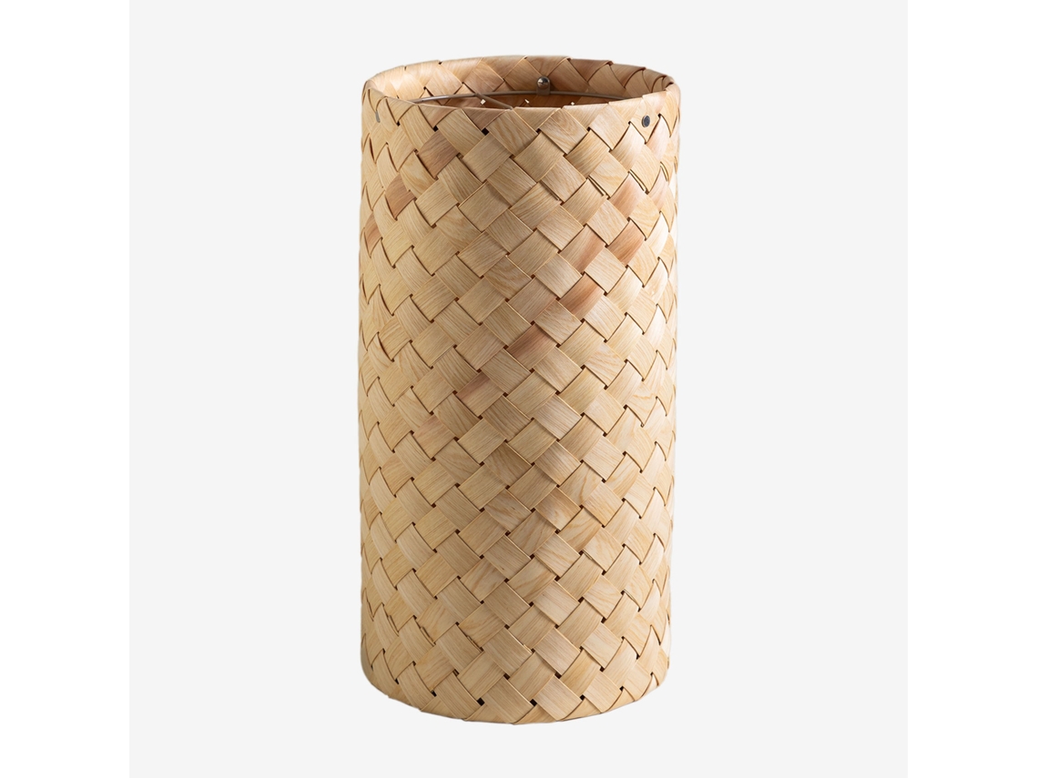 Sklum Abajur De Madeira Tabita Madeira De Secouya          ↑50 Cm