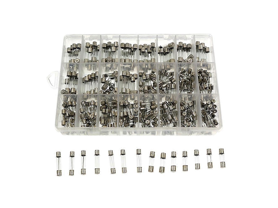 Kit De Fusíveis Híbridos Com 360 Peças 5x20 6x30 24 Tipos, Kits Mistos Slowmoose