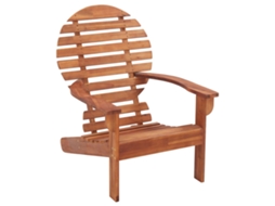 Vidaxl Cadeira Adirondack Em Madeira De Acácia Maciça