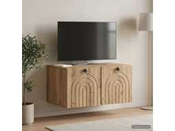 Vidaxl Gabinete de Tv de Parede Carvalho Arttisan 59,5 X 41 X 30 Cm