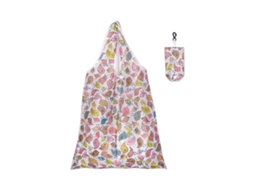 Sacola De Compras Dobrável Feminina, Portátil, Criativa Para Uso Diário, Sacola De Compras Portátil Criativa Para Compras, Sacola Dobrável Estamp