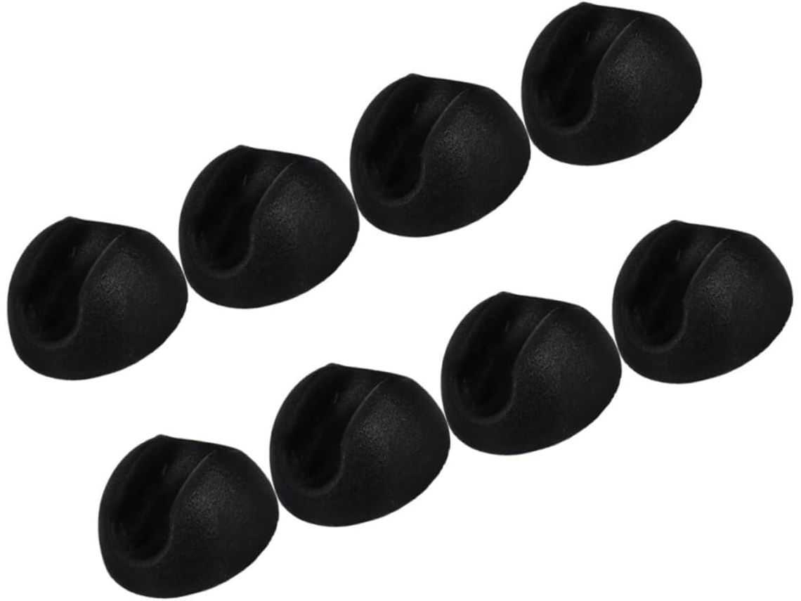 Villcase Conjunto De 8-protetores Pés Cadeira Em Pvc Com Formato Hemisférico Antiderrapante Para Móveis Ideal Projetos
