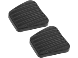 Conjunto De 2 Peças De Almofadas De Borracha Antiderrapantes Para Pedal De Freio