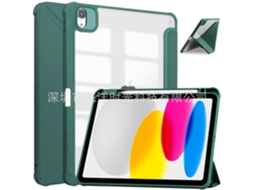 Capa Estilosa Para Ipad 10 10.9/11 Air 16 2025 Verde Escuro Desconto
