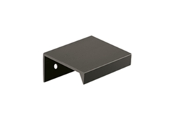 Puxador para Móveis com Distância Entre Eje de 32 Mm Diâmetro Externo de 50 Mm Alumínio Preto Fosco Pacote de 24 Peças HARDWAREXCHANGE