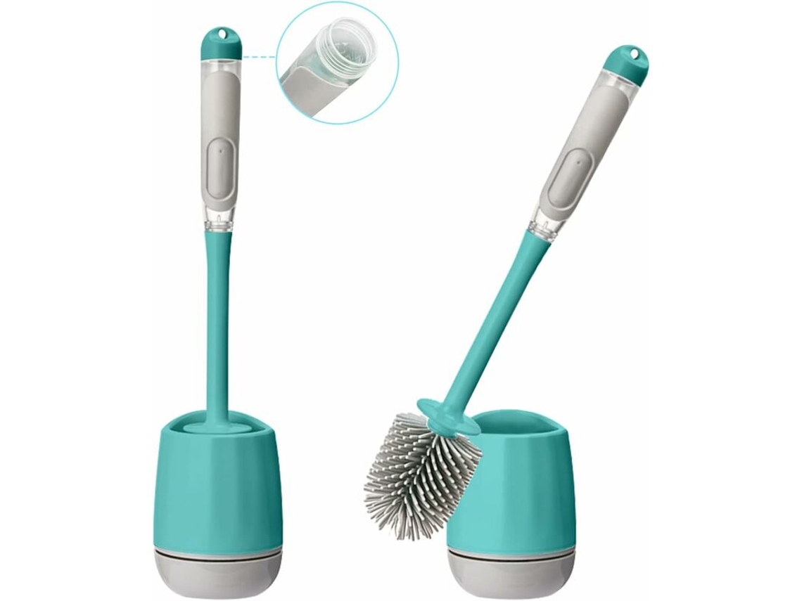 Escova Sanitária AQUAFORGE preta para parede, para vasos suspensos