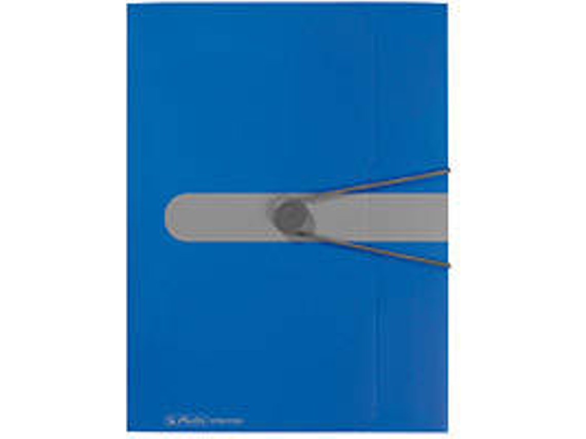 Pasta HERLITZ 11205994 Azul (A4 - Polipropileno)