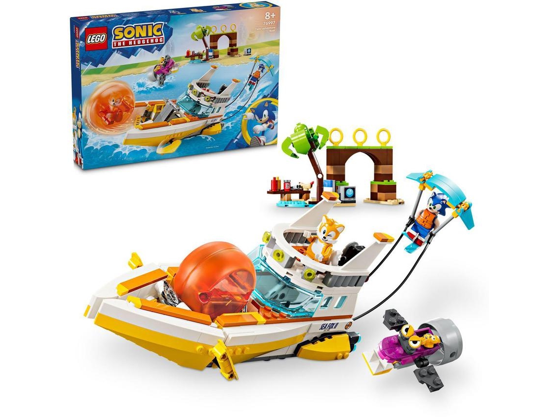 LEGO Sonic The Hedgehog: Barco de Aventura do Tails - 76997