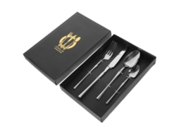 Conjunto De Utensílios De Cozinha Em Aço Inoxidável 4 Peças Design Clássico Prata Uso Diário