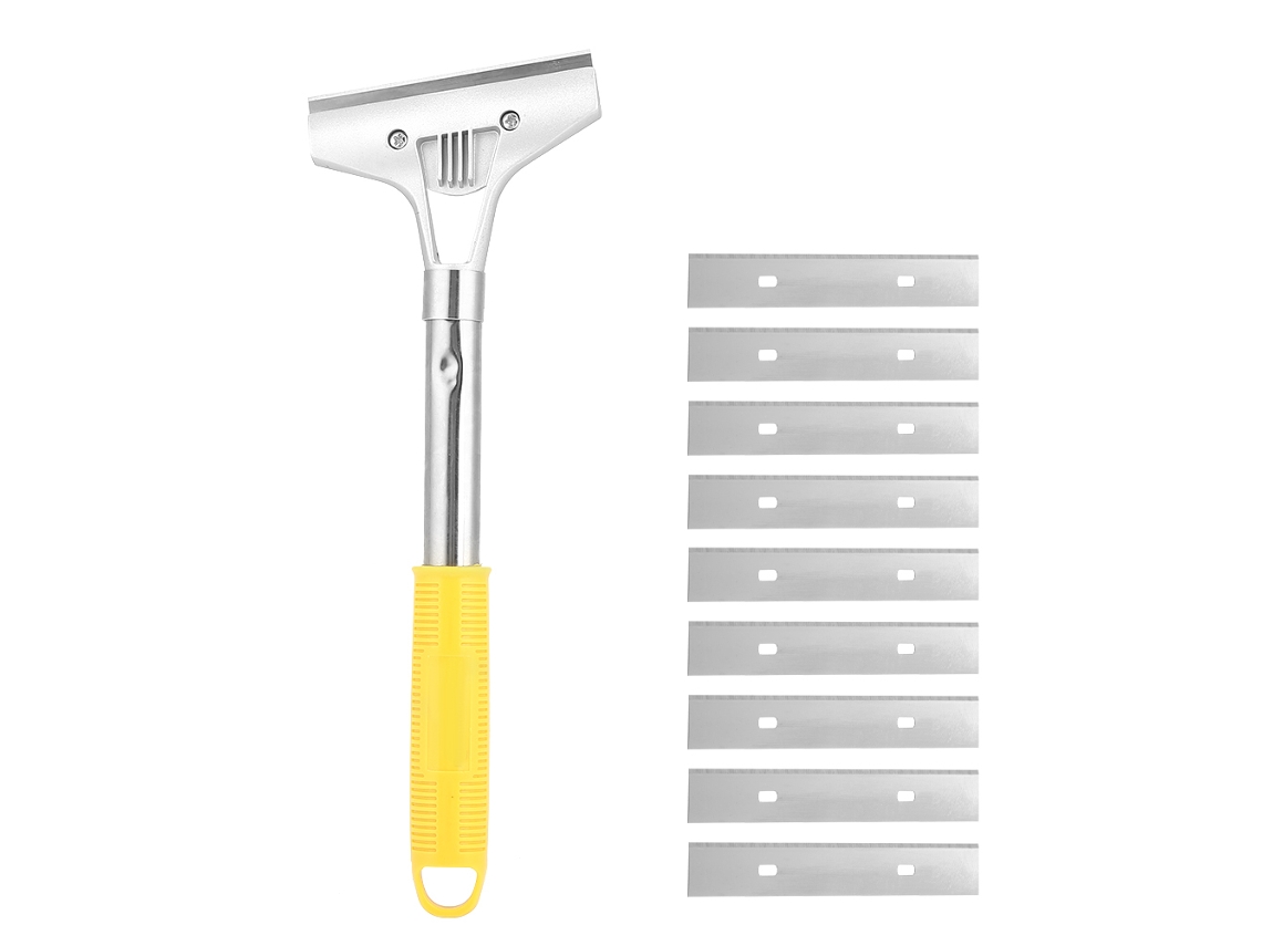 Laxiscreed Raspador Profissional De 4 Polegadas Para Limpeza De Paredes E Eliminação De Aderências