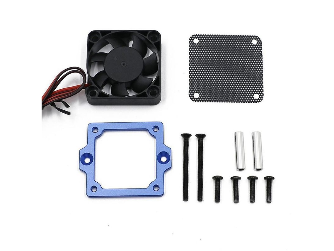 2026 cooler de Ventoinha e Dissipador de Calor XL 5hv Xl5 Esc para Carros Rc Trx4 Trx6 1/10 Peças de Upgrade Acessórios
