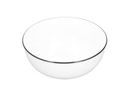 Tigelas De Cerâmica Duráveis Black Line Para Saladas, Sopas, Ensopados, Sobremesas, Macarrão, 8 Polegadas