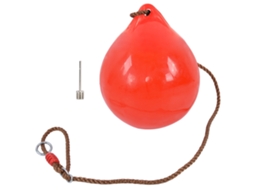 Balanço Inflável em Bola, 29cm, Vermelho, com Corrente CHABERLU