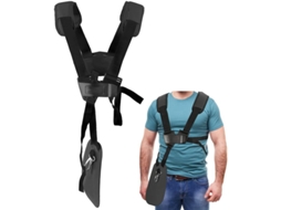 Arnês De Ombro Duplo, Em Nylon, Ajustável E Acolchoado, Compatível Com Stihl Fs, Ajuste Ergonómico Para Sessões Prolongadas