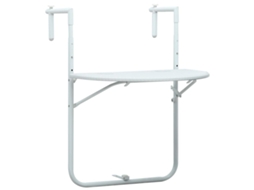 Balcony Table, Balcony Tables Vidaxl Branco Plástico (n/a)