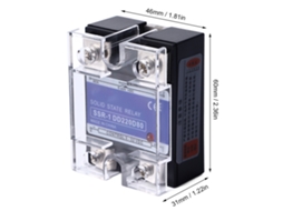 Laxiscreed Relé De Estado Sólido Dc-dc Monofásico 3-32vdc Para Cargas De 5-220vdc