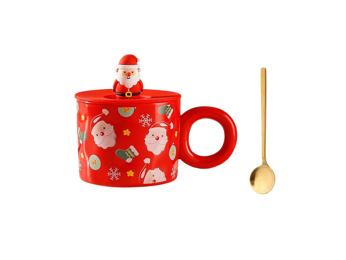 Caneca de Natal em Cerâmica LAXISCREED