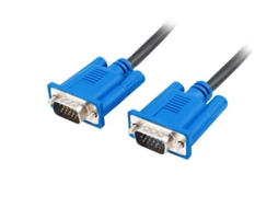Cabo Vga LANBERG 1,8m M/m Blindado de Ferrite Preto para Tv e Monitor