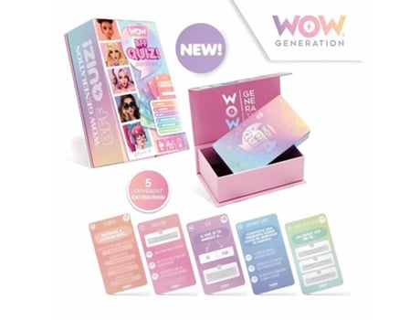 Juego De Cartas ¿me Conoces? Wow Generation Wow00086 Kids Euroswan Kids Euroswanp24