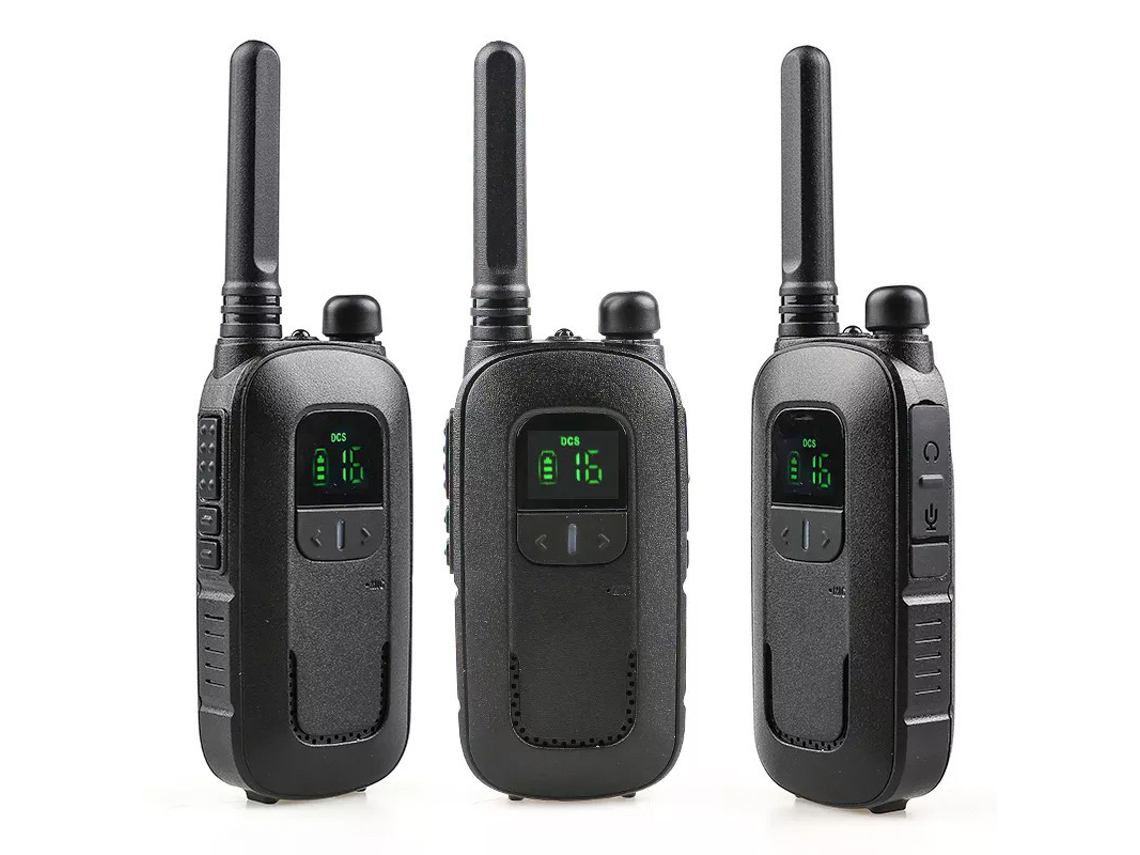 Conjunto De Mini Walkie Talkie Infantil De 2 Peças, Recarregável Para Controle Remoto Brilvibera