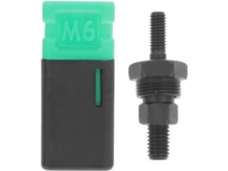 Mandril Nasal Com Design Ergonômico, Acessório Profissional Para Porcas De Rebite De Aço Preto Para