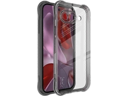 Capa De Tpu Para Google Pixel 9a Com Proteção Contra Choque E Airbag - Transparente E Preta