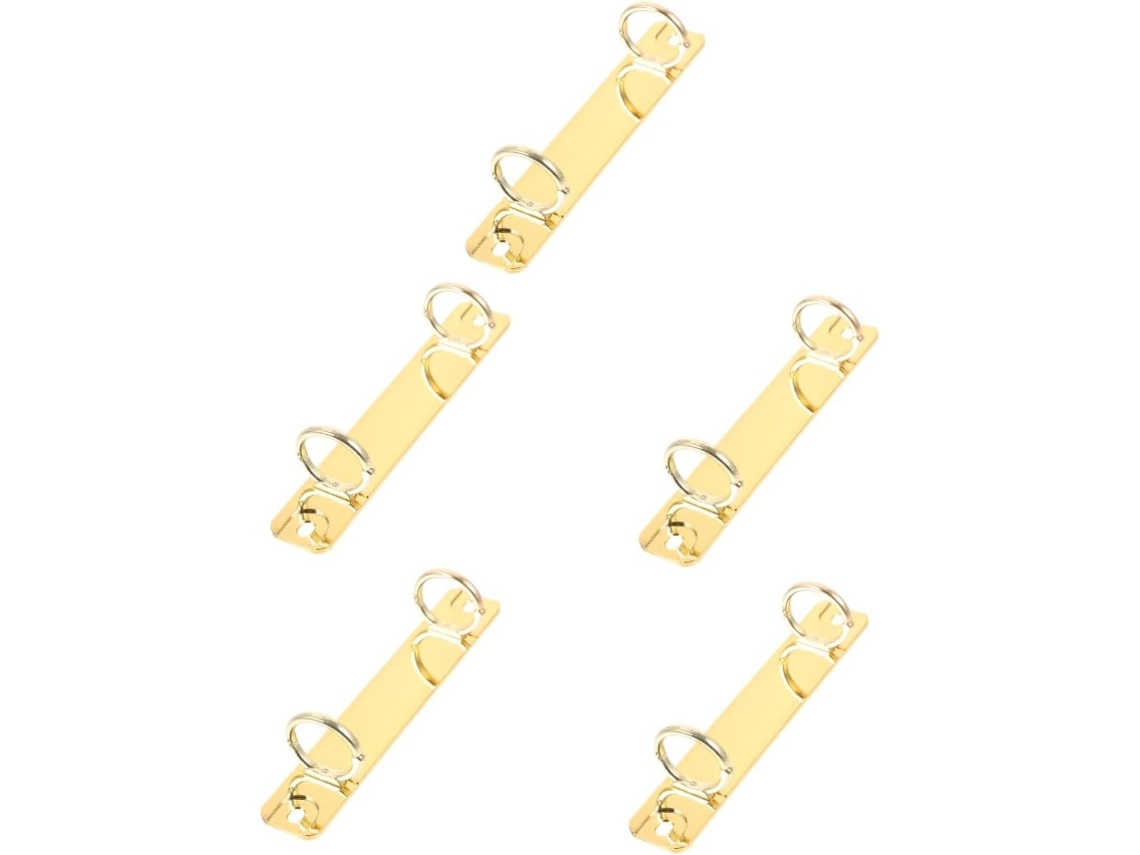 Conjunto De 5 Peças De Folhas Soltas Para Encadernação Com Argolas, Ideais Para Cadernos, Laptops E Gokoco
