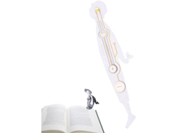 Luz De Leitura Para Livros, Que Protege Os Olhos, Com Clipe Livros.