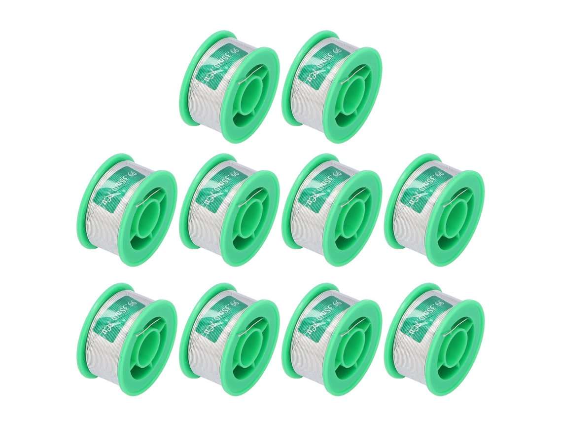 Laxiscreed Ferro De Soldar Ecológico Com Acessórios, 0,8mm, Peso 100g Para Reparações Precisas