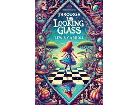Livro Through The Looking Glass de Lewis Carroll (Inglês)