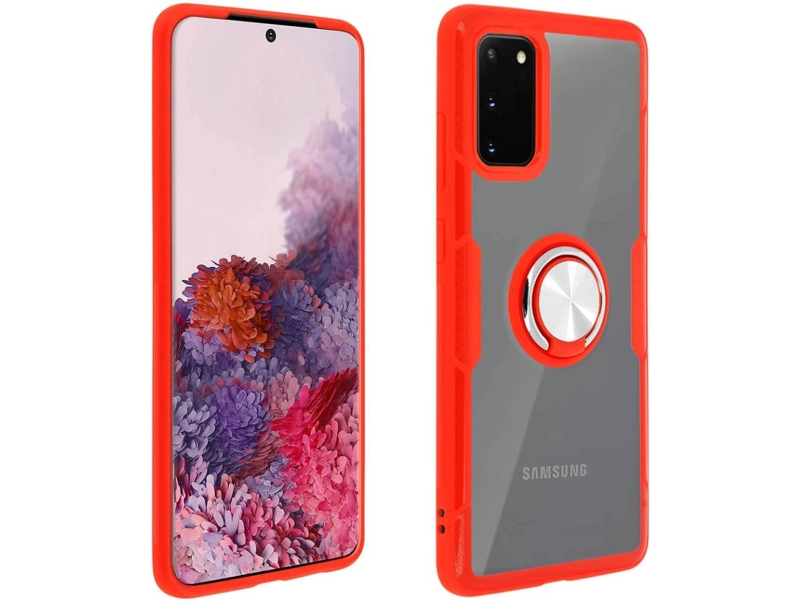 Capa Com Suporte Samsung Galaxy S20 Ushion Back-karing-rd-s20r Vermelho
