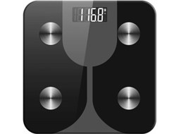 Balança Digital ODWALK BT985 Preta (Peso Máximo 180 kg)