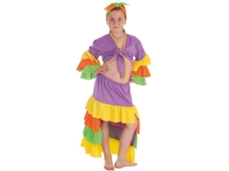 Fato de Menina DISFRAZZES Rumbera (Tam: 7 a 9 anos)