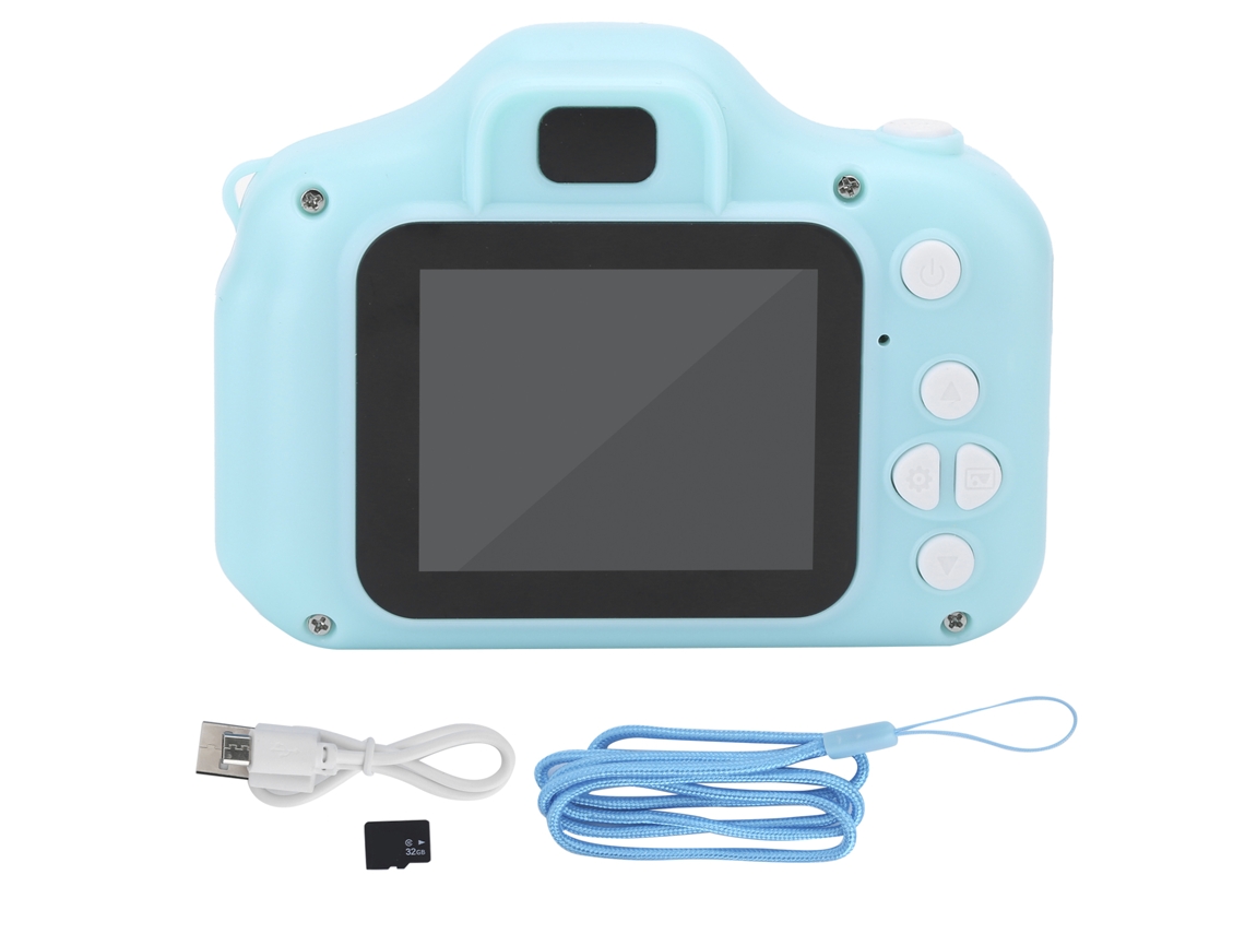 Yncm-câmera Digital Infantil Com Cartão De Memória De 32gb