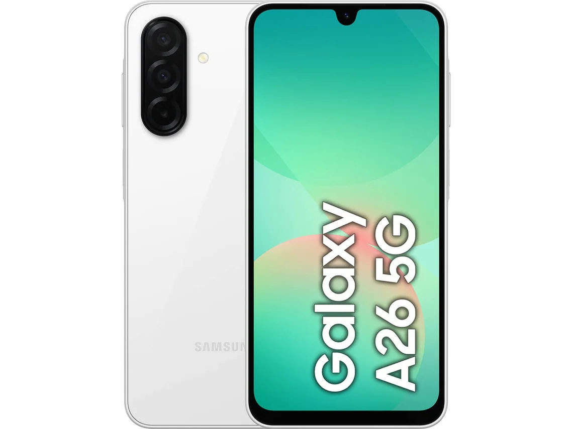 Smartphone SAMSUNG Galaxy A26 (Outlet Caixa Aberta - 6.7'' - 8 GB - 256 GB - Branco)