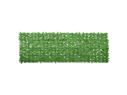 Vidaxl Tela De Varanda Com Folhas Verde 300x100 Cm