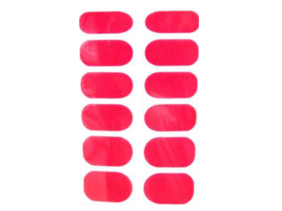 Adesivos Para Unhas (rosa Escuro, Autoadesivo Ultrafino) Eoocoo