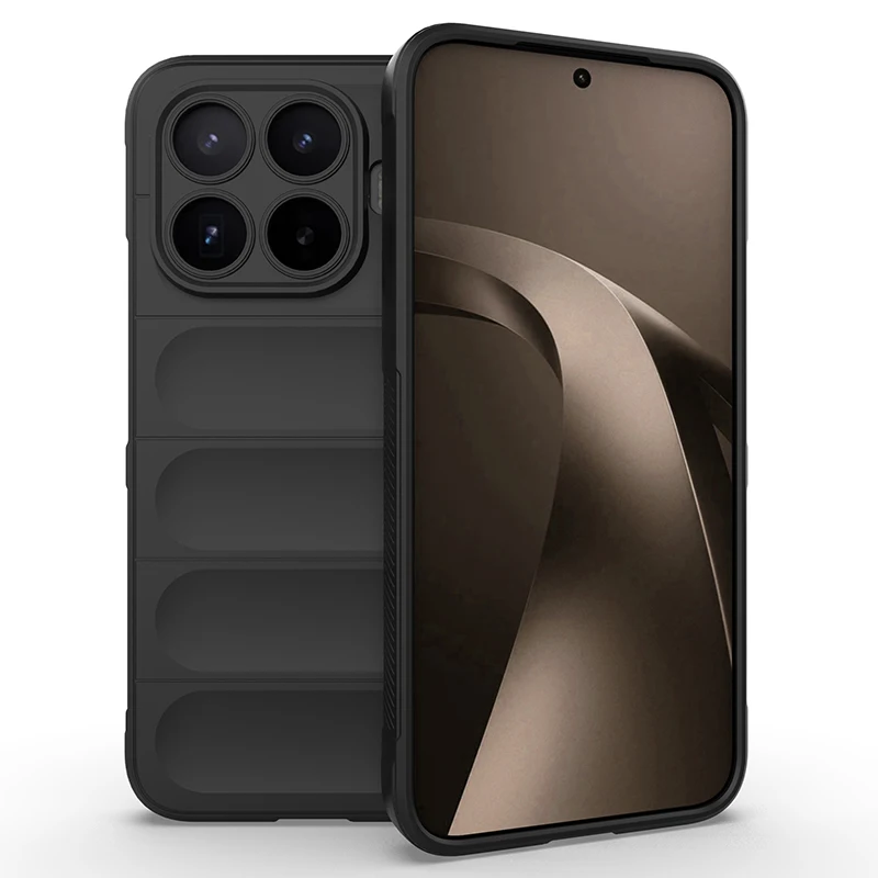 (preto, Xiaomi 14t) Capa De Celular Em Silicone Macio Fosco À Prova De Choque, Agradável Ao Toque, Resistente A Arranhões E Quedas.