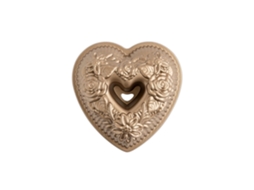 Forma Floral Heart Da NORDIC WARE Cores Toffee