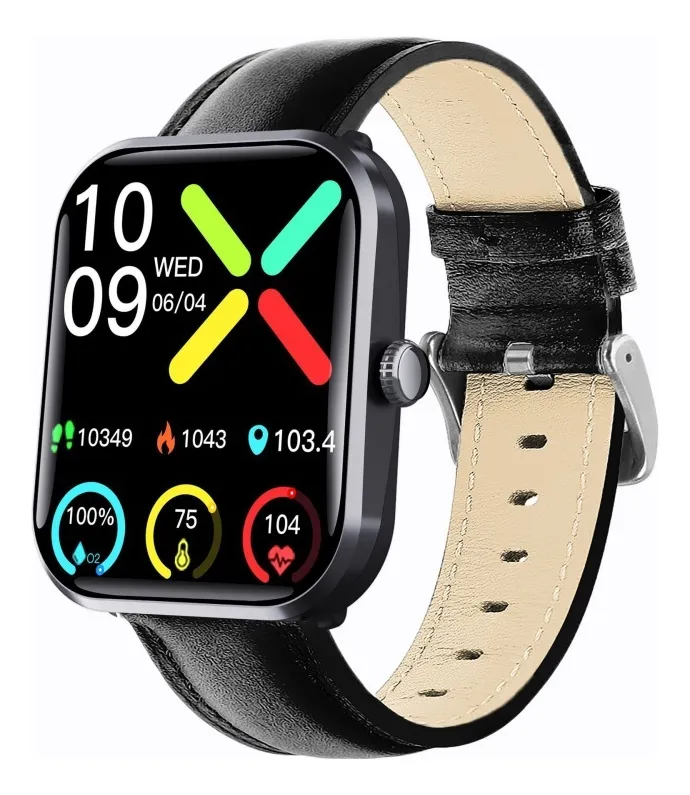 Smartwatch masculino com monitor de glicose e pressão arterial (vayotoy)