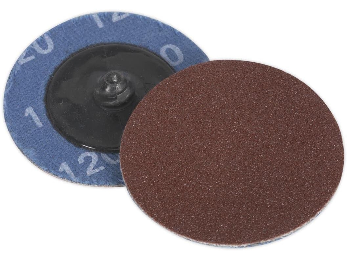 Ptcqc50120 Pacote Com 10 Discos Abrasivos De Troca Rápida Ø 50 Mm Grão 120