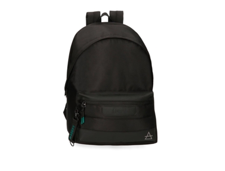 Mochila Escolar ADEPT (Poliéster - Preto)