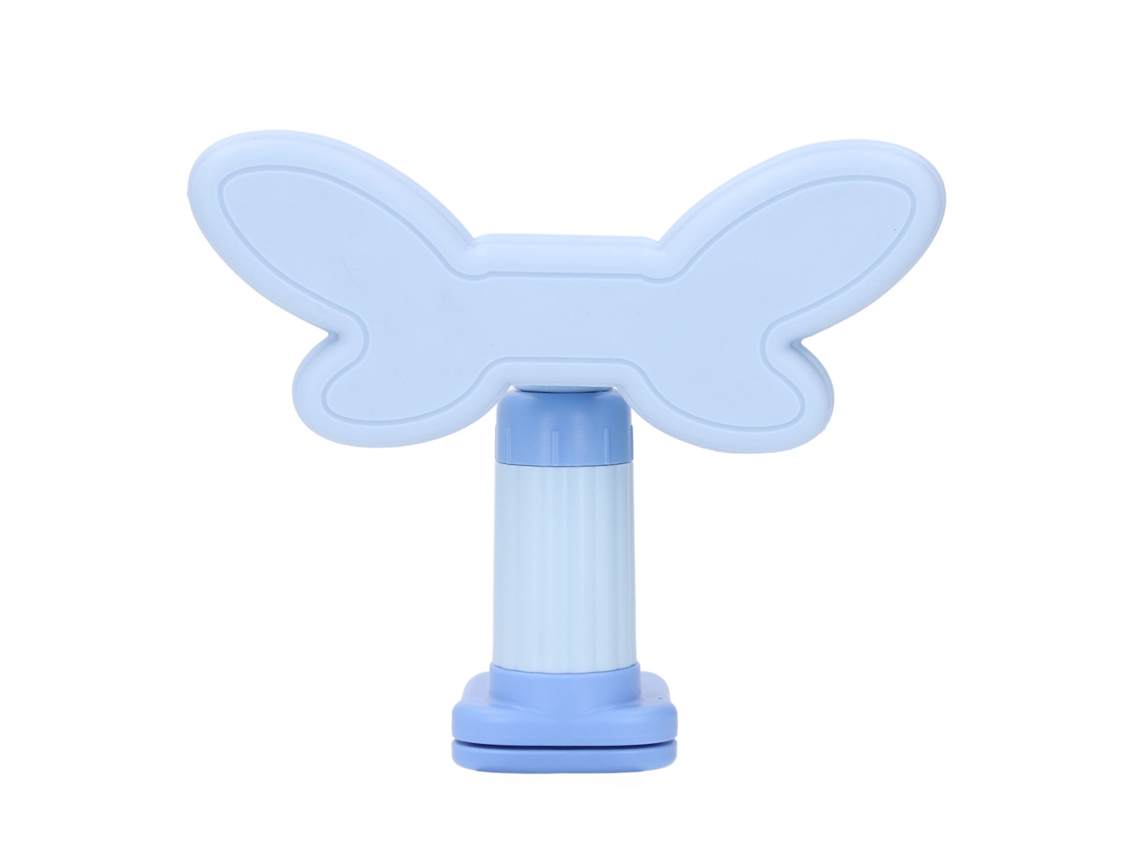 Ats corrector de Postura para Niños Silicona Ajustable Clip para Escritorio Soporte Torácico Azul