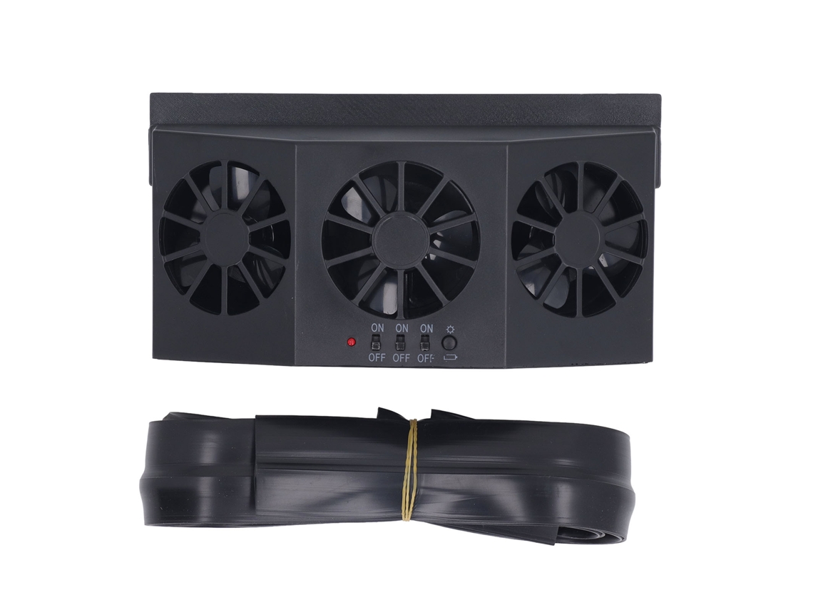 Ventilador solar para carro, circulação de ar, elimina odores e dissipa calor LAXISCREED